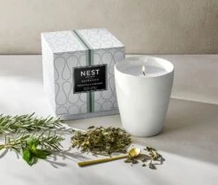 White Tea & Rosemary Alfresco Deluxe Candle -Scented Serenity Shop NESTNY ALF WTR CAN DEL 3