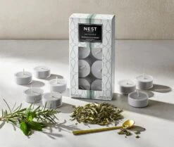White Tea & Rosemary Alfresco Tealight Refill -Scented Serenity Shop NESTNY ALF WTR CAN TEA REF 3