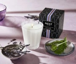 Cedar Leaf & Lavender Classic Candle -Scented Serenity Shop NESTNY CORE CV CAN CL 3