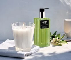 Lemongrass & Ginger Classic Candle -Scented Serenity Shop NESTNY CORE LG CAN CL 3