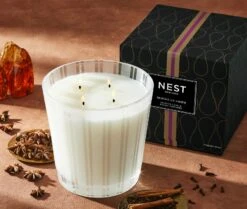 Moroccan Amber Luxury Candle -Scented Serenity Shop NESTNY CORE MA CAN LX 3