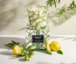 Santorini Olive & Citron Specialty 3-Wick Candle -Scented Serenity Shop NESTNY CORE SOC CAN 3W SPEC 3