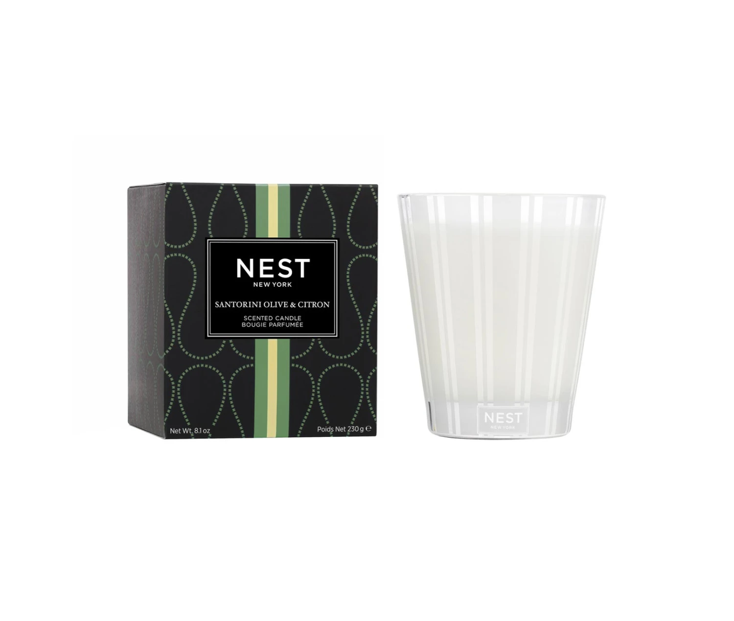 Santorini Olive & Citron Classic Candle 1 Santorini Olive & Citron Classic Candle