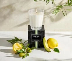 Santorini Olive & Citron Classic Candle 6 Santorini Olive & Citron Classic Candle -Scented Serenity Shop NESTNY CORE SOC CAN CL 3
