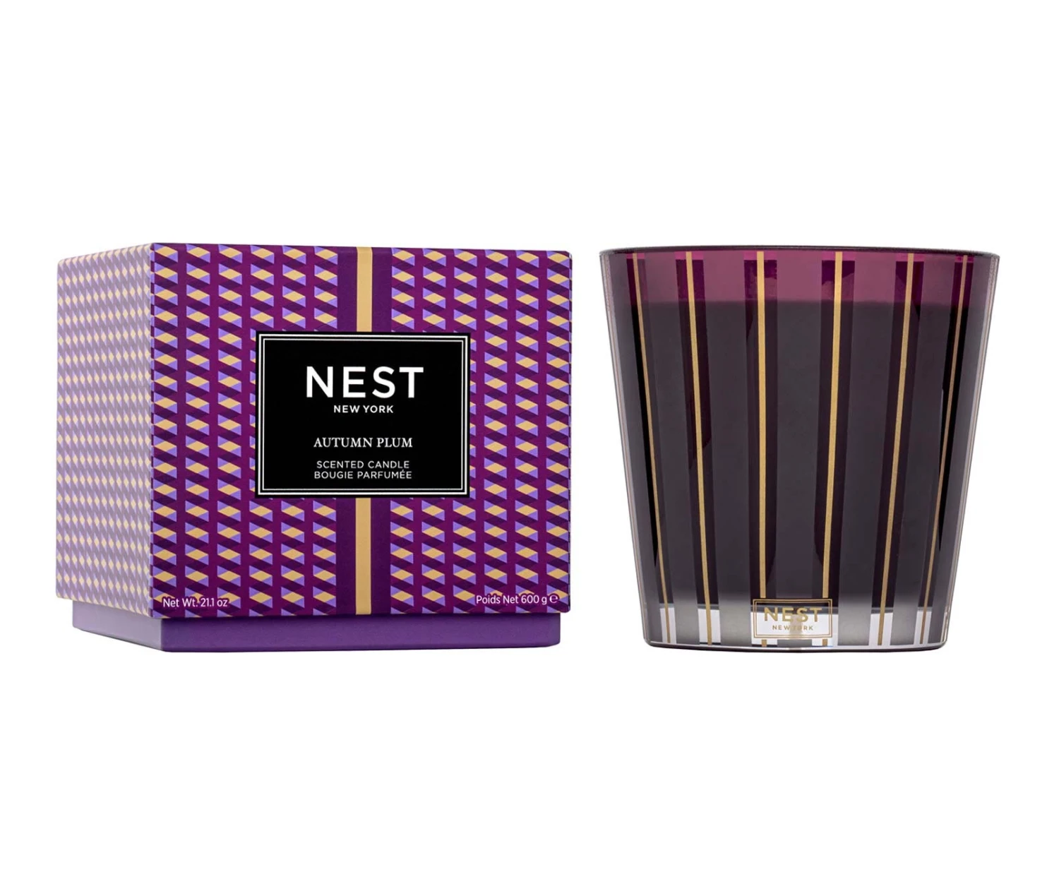 Autumn Plum 3-Wick Candle 1 Autumn Plum 3-Wick Candle