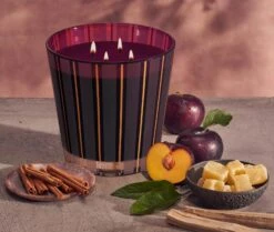 Autumn Plum Luxury Candle -Scented Serenity Shop NESTNY FF ATP CAN LX 3