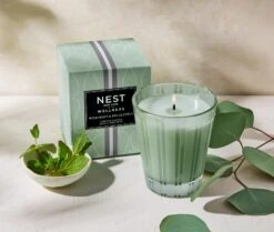 Wild Mint & Eucalyptus Classic Candle -Scented Serenity Shop NESTNY WELL ECS CAN CL 3