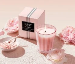 Himalayan Salt & Rosewater Classic Candle -Scented Serenity Shop NESTNY WELL HSR CAN CL 3