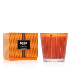 Pumpkin Chai Candles + Diffusers -Scented Serenity Shop nestnewyork pumpkinchai candle 3wick 1