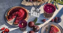 Autumn Plum Candle + Diffuser -Scented Serenity Shop site collection AP desktop